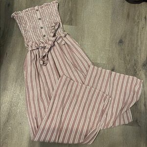 Altered state purple striped jumper